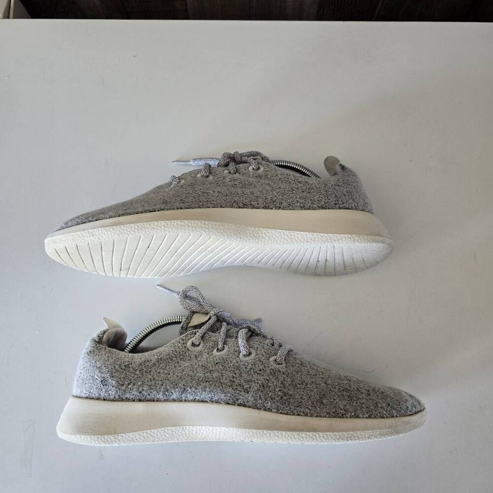 Allbirds Men's Wool Runner Sneakers 10 Dapple Grey - Picture 3 of 7